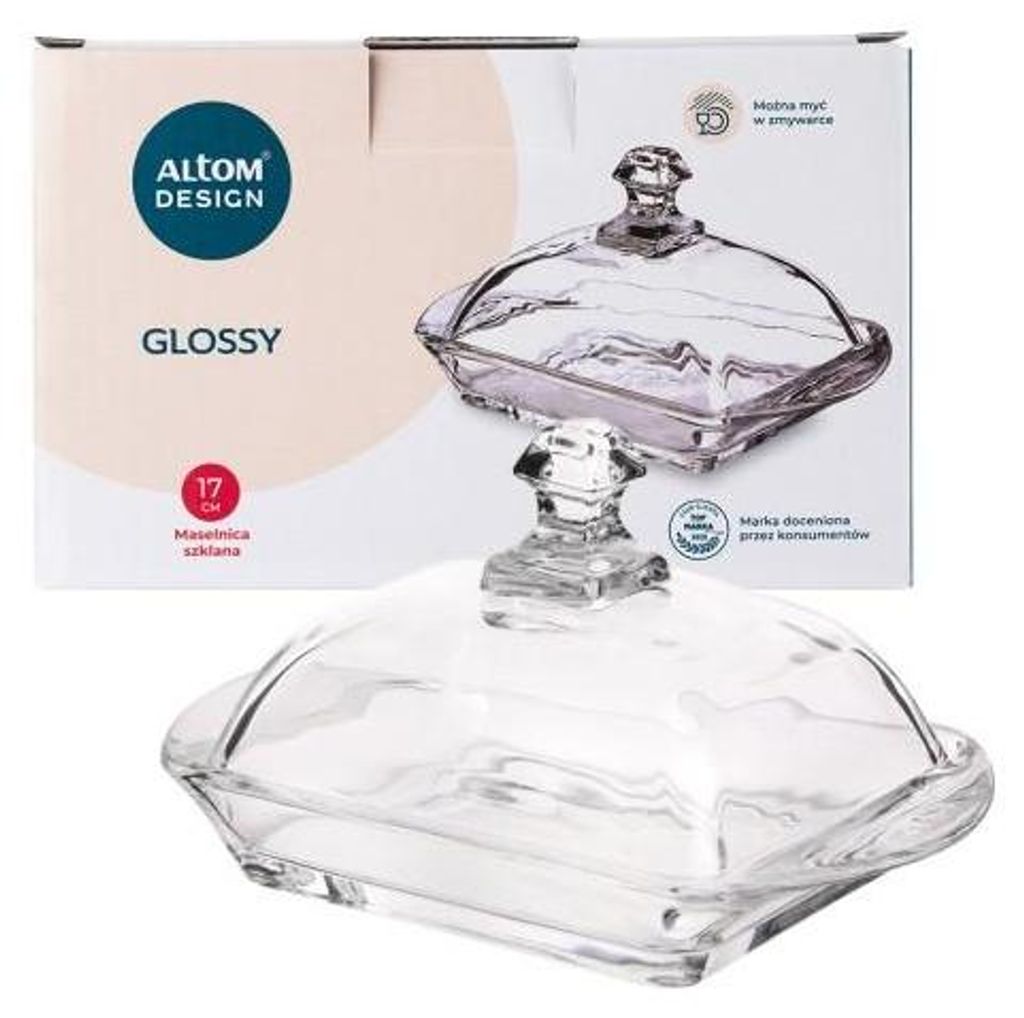 Burriera in vetro Glossy Altom Design Immagine del prodotto 