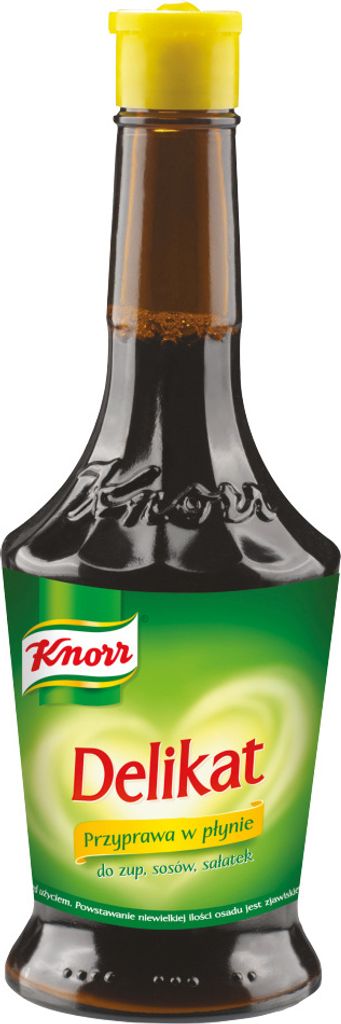 Knorr Delikat Płynnie Würzmittel für Suppen, Saucen, Salate 174 ml