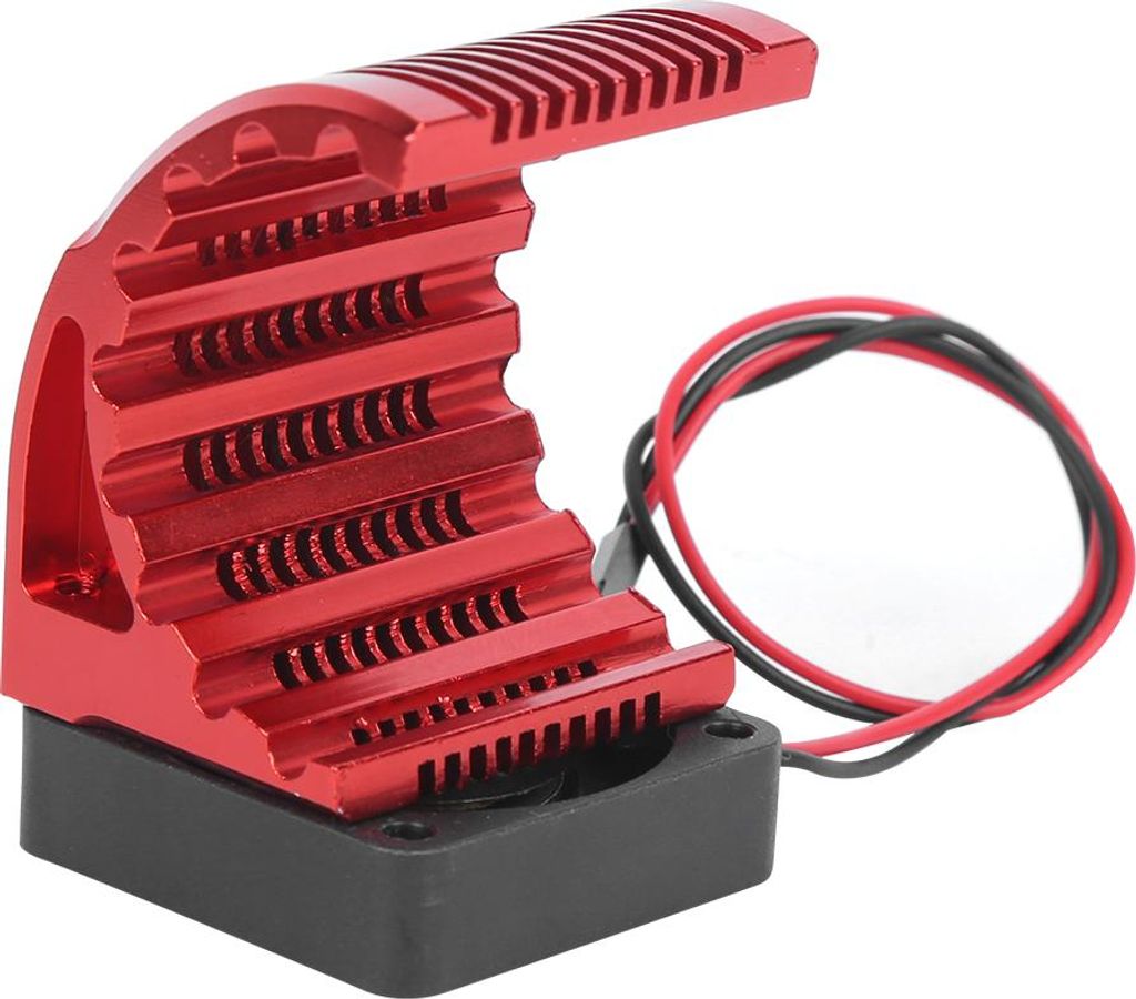 Kühlkörper RC -Auto -Upgrade -Zubehör für 4274 7282 1515 42 mm Motor (rot)