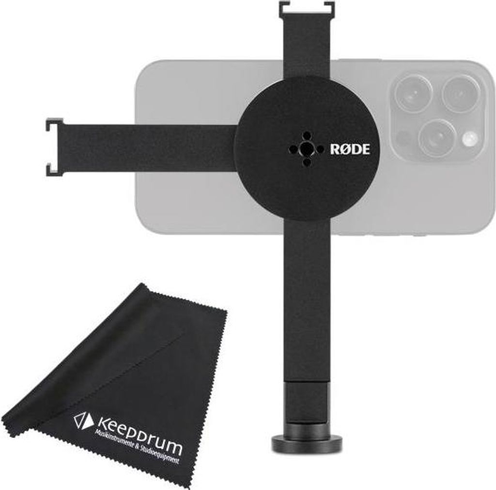Rode Magnetic Mount magnetische Halterung für Smartphones mit Tuch