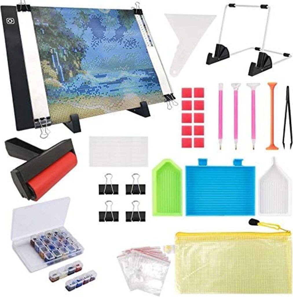 133PCS Diamond Painting A4 LED Light Pad Kit - Diamond Art Obrázek produktu 