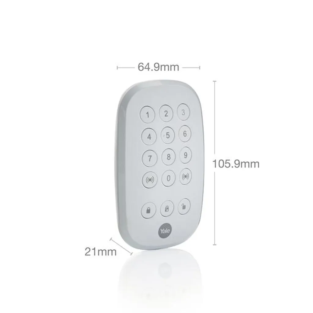 Clavier de Commande Yale Sync pour Système d'Alarme Maison Connectée