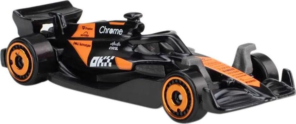 Hot Wheels F1 2024, 5er Set, Formel 1 Rennwagen, McLaren,