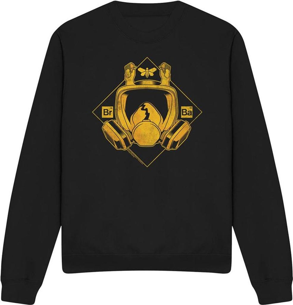 Breaking Bad - Sweatshirt für Herren/Damen Uni, Logo TV28802 (L) (Schwarz)