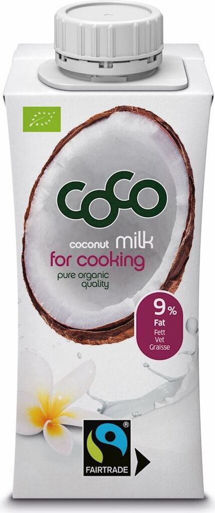 CoCo Lait de coco - pour la cuisine 9% de matières grasses Image du produit 