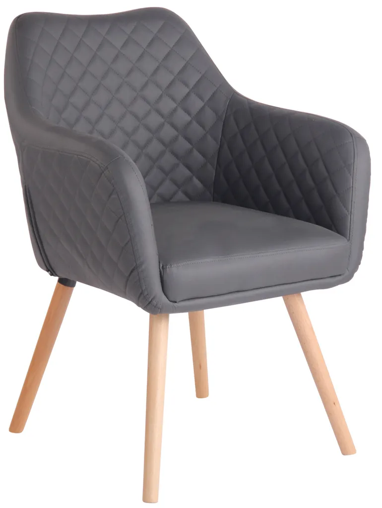 Sedia CLP Gent Grigio: Caratteristiche Tecniche e Comfort Ecopelle