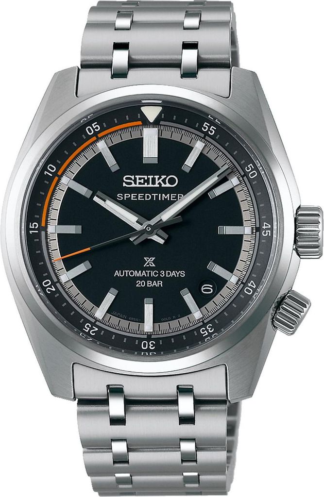 Herrenuhr, Prospex Speedtimer Automatikuhr - Seiko Modell: SPB515J1 Dunkelgrau