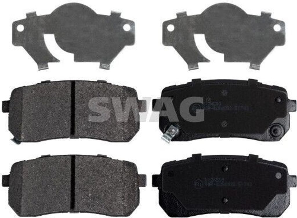 SWAG Bremsbeläge Satz Hinten Bremsklötze für KIA SORENTO III 33 10 7497