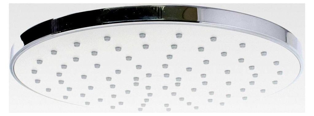 Kopfbrause 23 cm Chrom Regendusche mit Kugelgelenk und EinfachCLEAN System