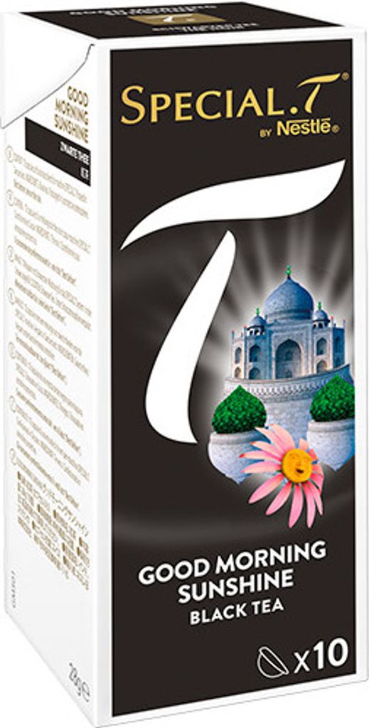 Schwarzer Tee Good Morning Sunshine 10 Kapseln