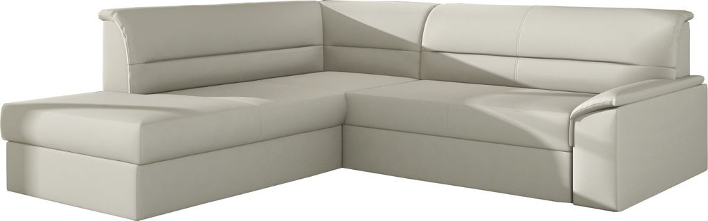 Ecksofa mit Schlaffunktion und Bettkasten, Sofa Eckcouch L-Form Schlafsofa Sofagarnitur Wohnlandschaft mit Bettfunktion Polstergarnitur Couch für ...