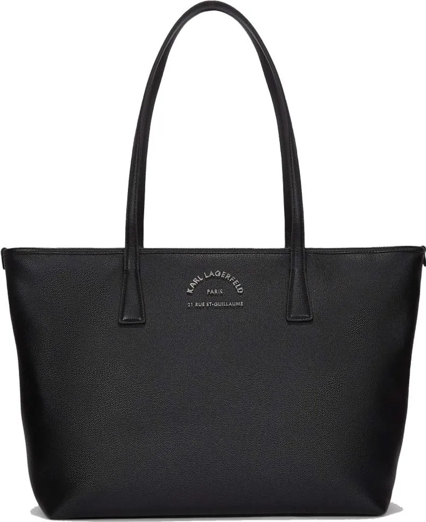 Sac Tote Karl Lagerfeld K Rsg Metal Noir - Sac à Main Luxe pour Femme