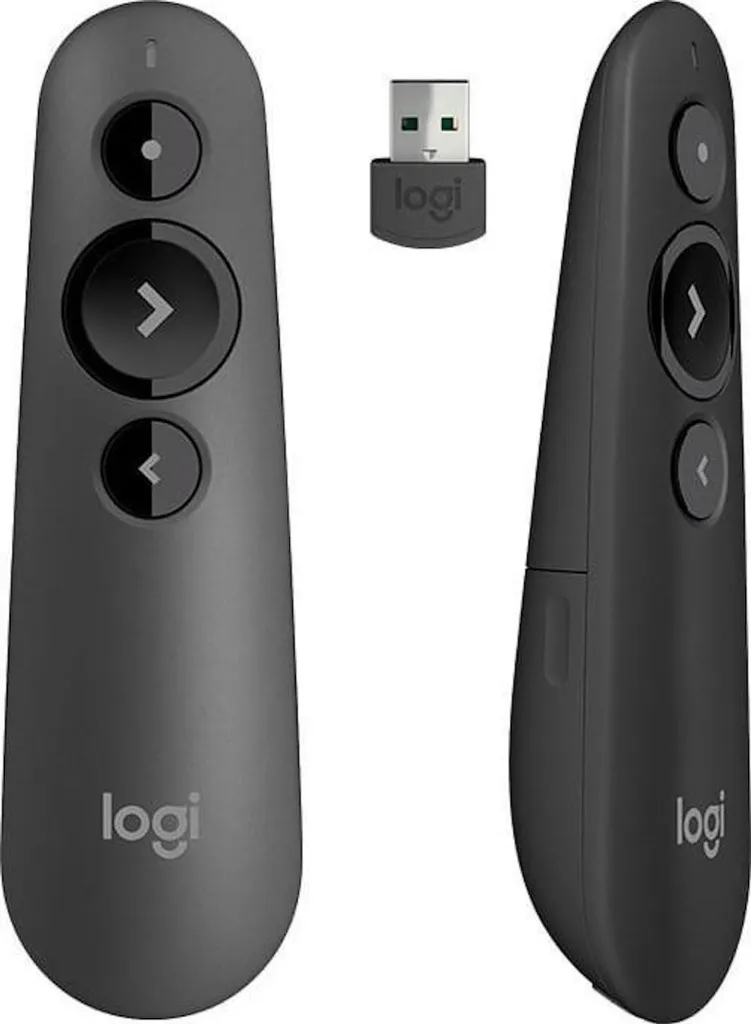 Logitech R500s Graphite Télécommande de Présentation Sans Fil Laser Rouge - 18