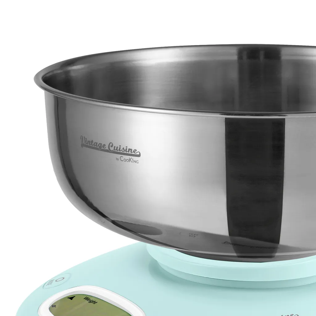 Balance électronique Vintage Cuisine Mint Retro - Capacité 5kg Précise