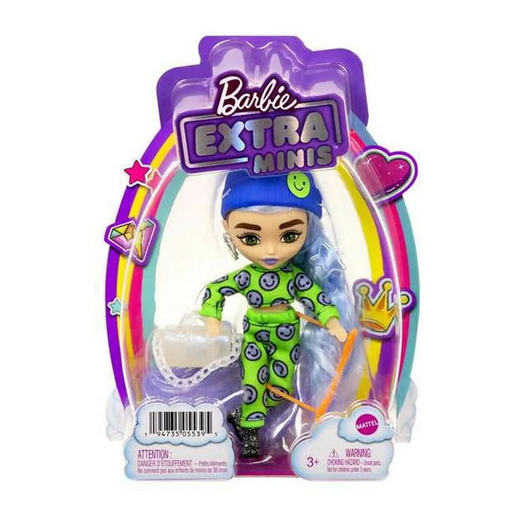 Petite Poupée Barbie Extra Mini Model 5 Articulée Facile à Transporter