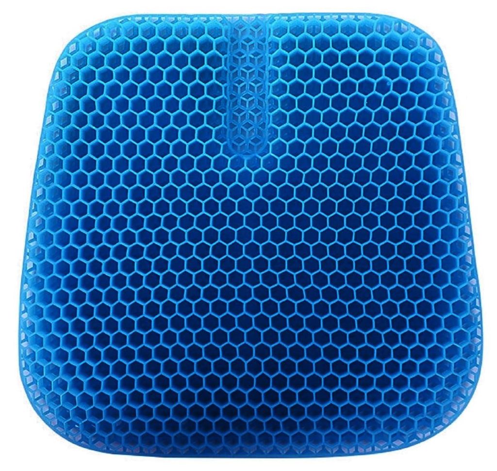 Gel zitkussen, ademend honingraat zitkussen, orthopedisch Productafbeelding 