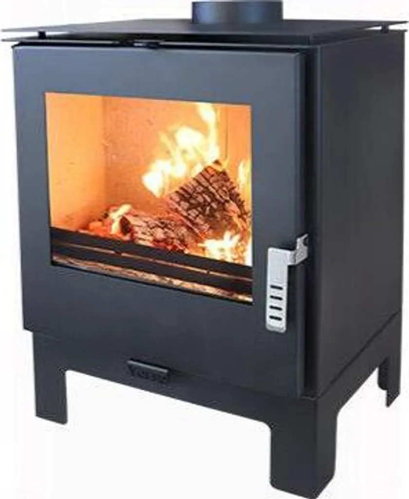 Poêle à bois pour petit salon Verso Rheia L - Solution chauffage 5 kW