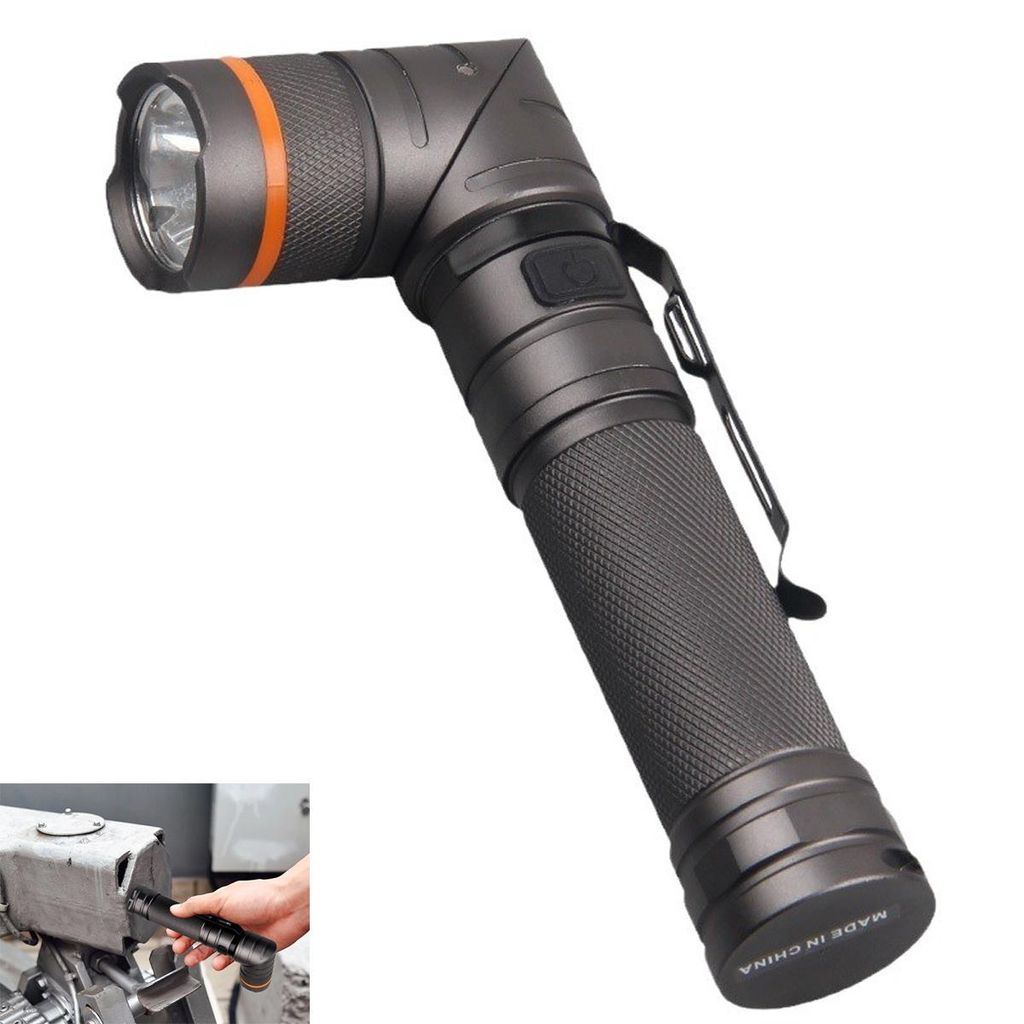 Wiederaufladbare LED Taschenlampe, 1000 Lumen, 2-in-1 Produktbild 