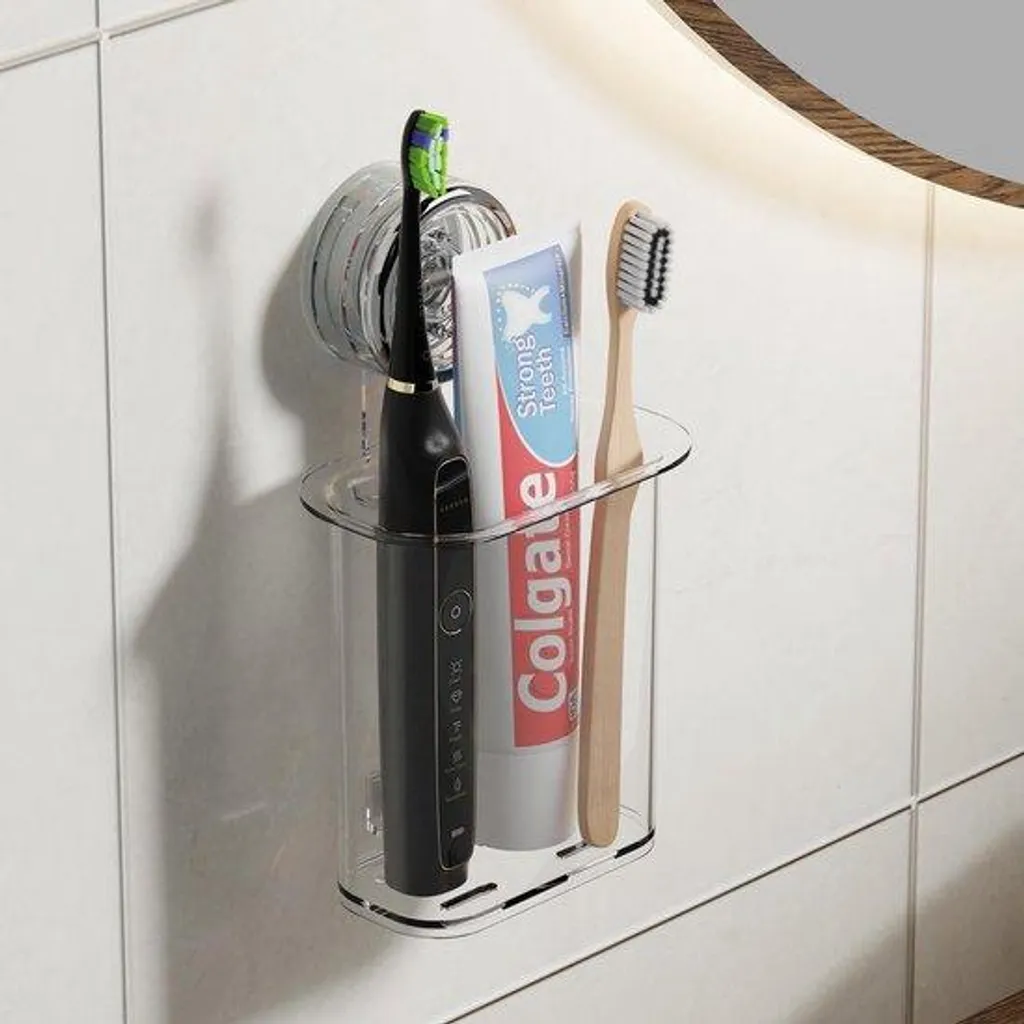 Organisateur mural pour brosse à dents électrique - Fixation 3kg