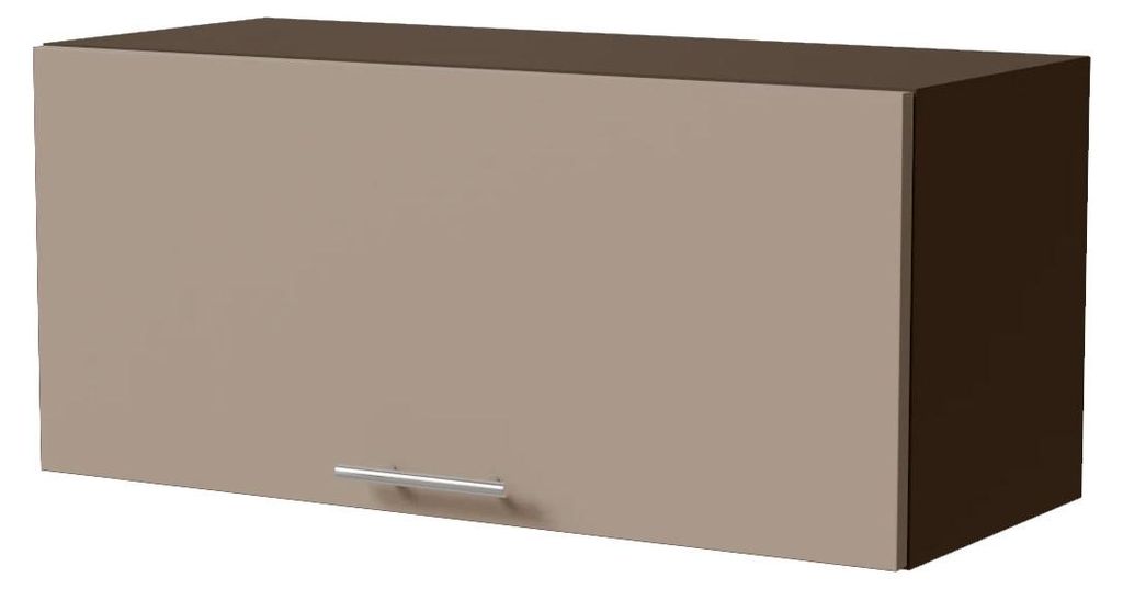 Küchenklapphängeschrank BRERRA 80x36cm Farbe & Ausführung wählbar BR-W4B/80 RAL 1016 graubeige Matt lava