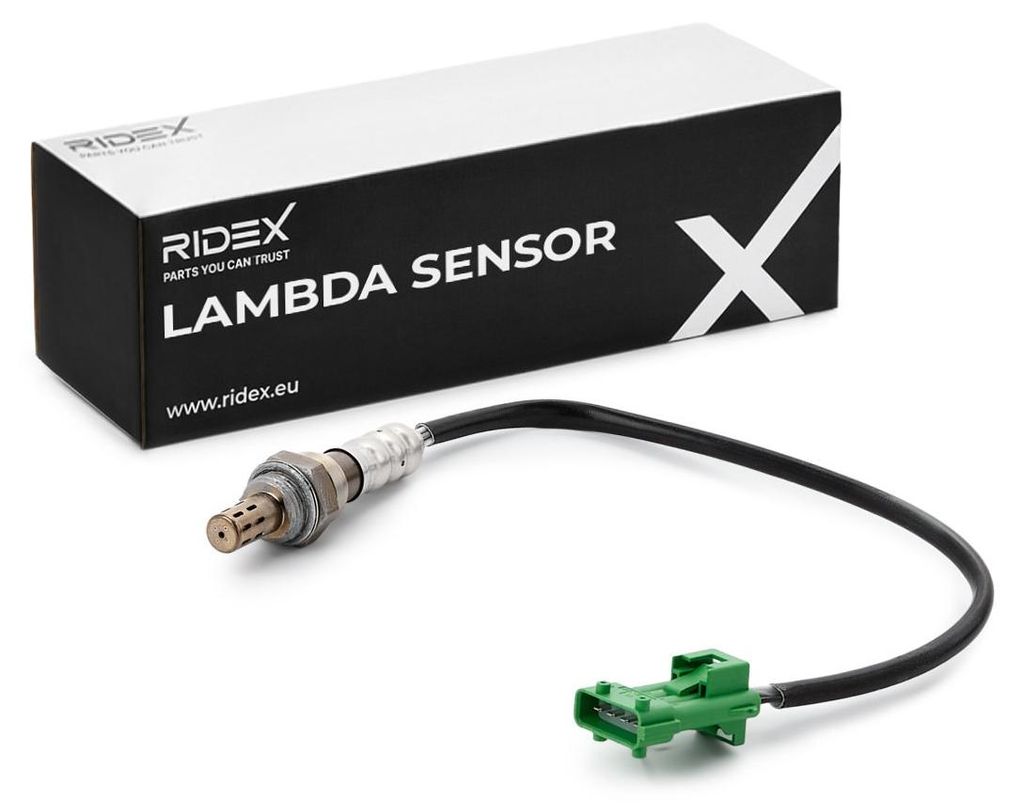 RIDEX Lambdasonde für FIAT QUBO (225) Beheizt 275mm 3922L0422