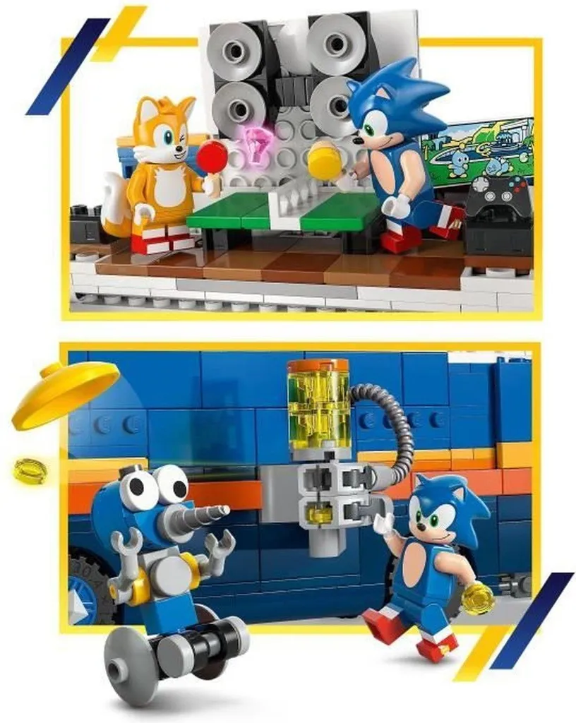 Camion de commandement de Sonic LEGO avec Laboratoire de Combat Mobile - 13