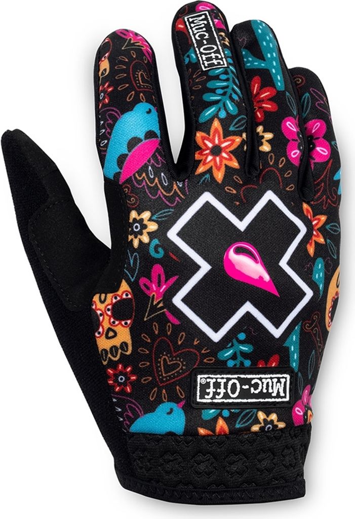 Muc Off MTB Youth Gloves Shred Hot Chilli Pepper YXS