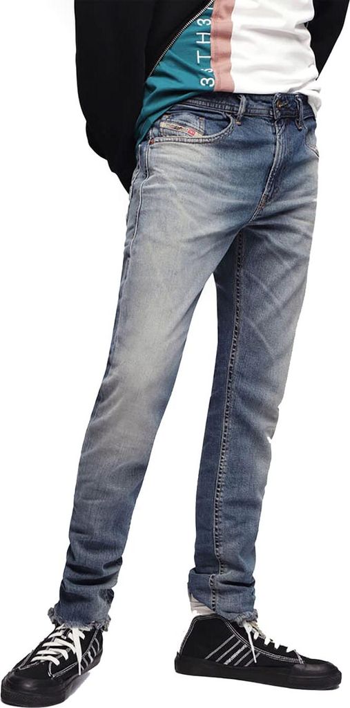 Diesel Thommer 087AY Herren Jeans Hose Regular Slim Skinny