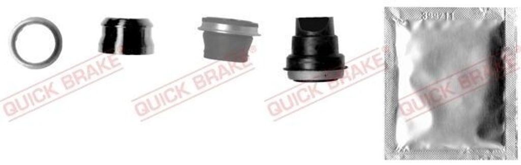 QUICK BRAKE Bremssattel-Reparatursatz Hinten 113-1348 für FORD MONDEO II Kombi (BNP) MONDEO II (BAP) COUGAR (EC) MONDEO I (GBP) MONDEO II Stufenheck