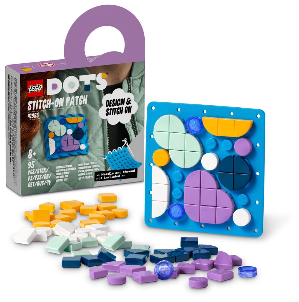 LEGO DOTS Naszywka, Zestaw do budowania, 8 lat(a), Plastik, Zdjęcie produktu 