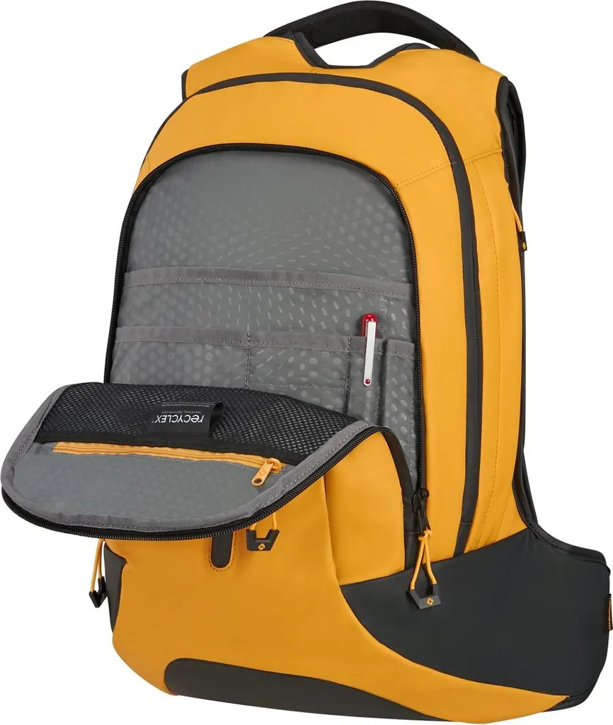 Sac à Dos Antichoc Samsonite Ecodiver Jaune 15.6 Pouces Spécial Trajet - 3