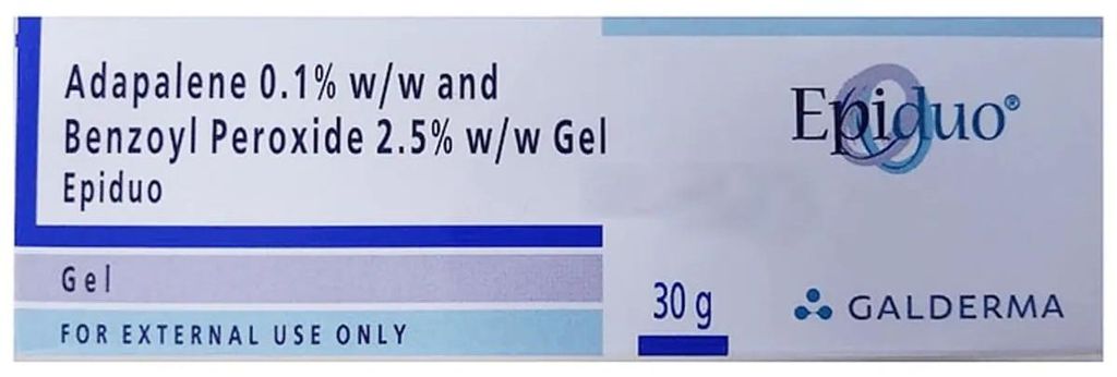 Galderma, Epiduo, Anti-Akne, Adapalena 0,1% Benzoylperoxid Produktbild 