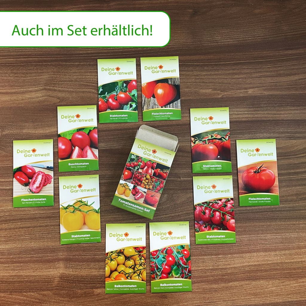 Stabtomaten Harzfeuer F1 Samen - Solanum lycopersicum - Produktbild 6