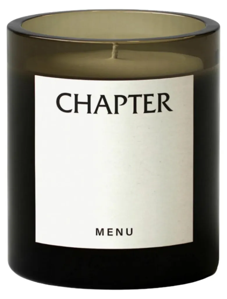 Bougie parfumée longue durée Audo Copenhagen Chapter 235g sans fumée