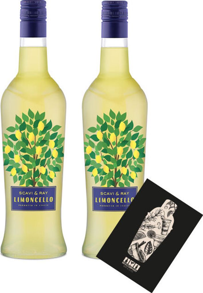 Scavi & Ray 2er Set Limoncello 2x 0,7L (25% Vol) Produktbild 
