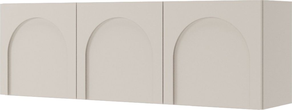 Selsey Arkadia - Buffet TV 3 portes avec façades fraisées, Image du produit 