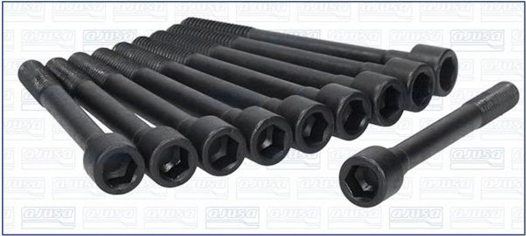 10x AJUSA 81030900 Zylinderkopfschraubensatz für RENAULT Scala (LJM) M10