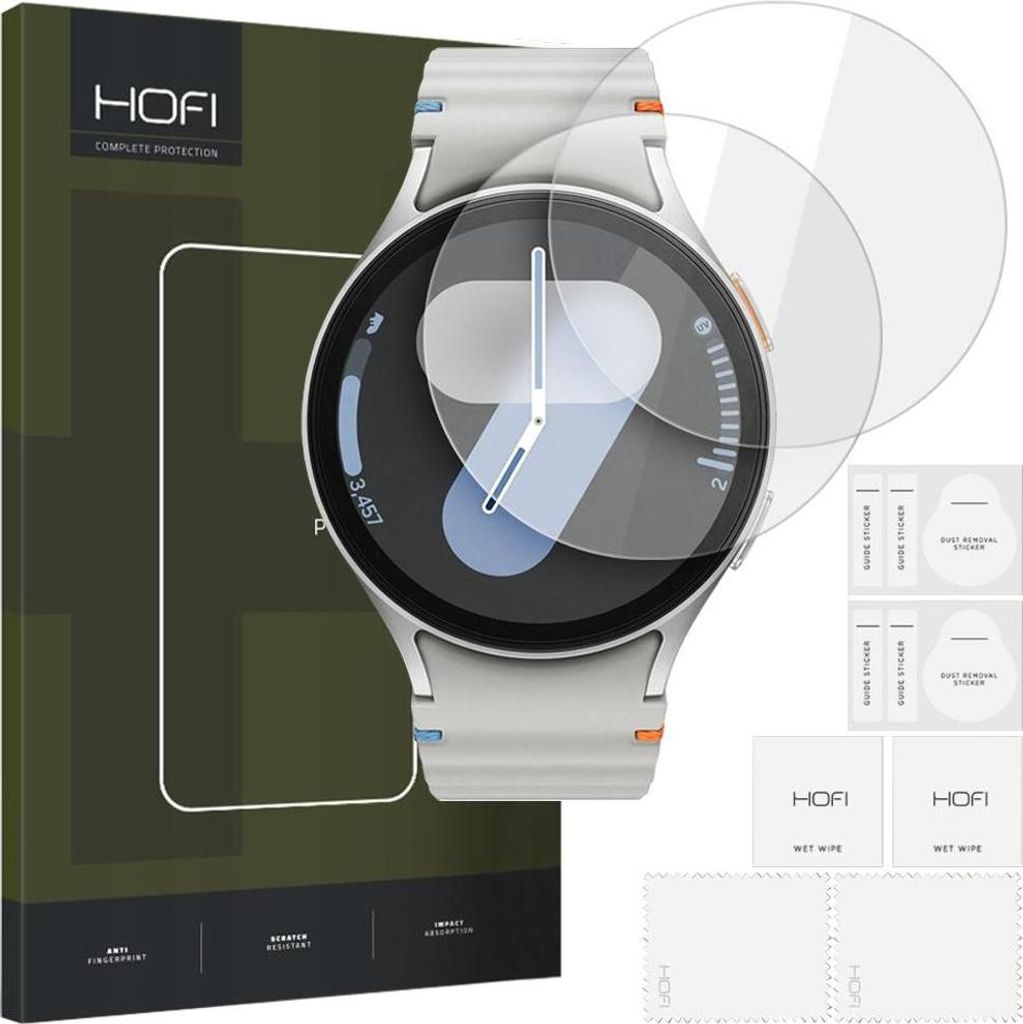 Szkło Hartowane Hofi Glass Pro+ 2-Pack Samsung Galaxy Watch Immagine del prodotto 