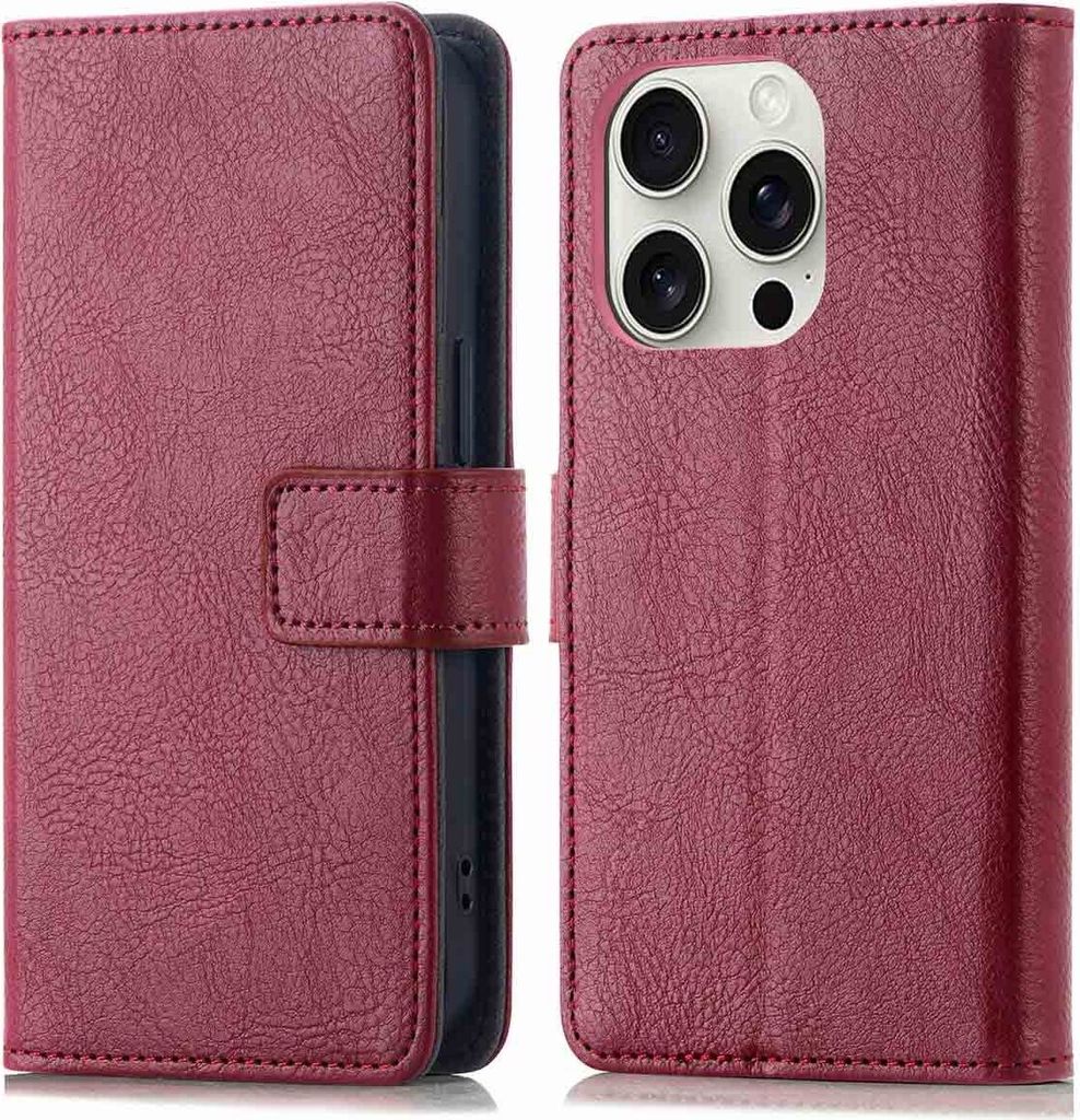 imoshion Klapphülle iPhone 16 Pro Max - Bordeaux