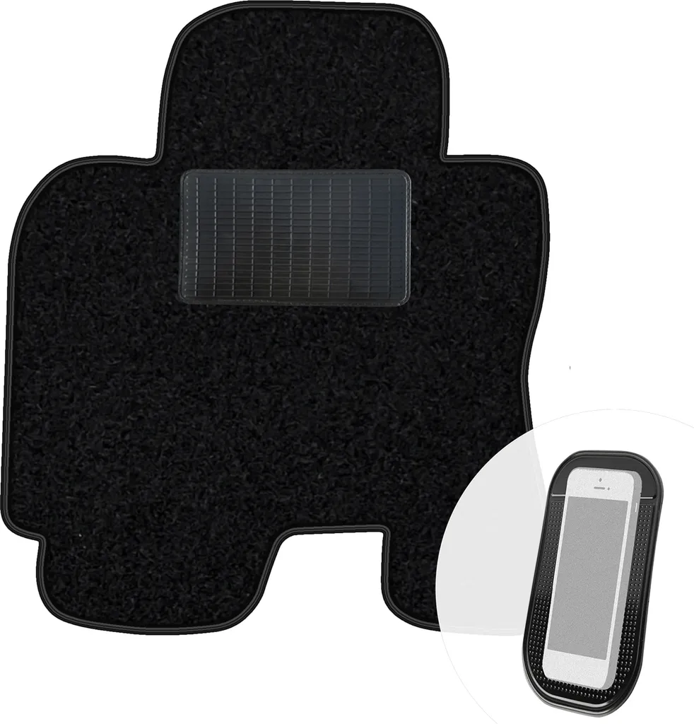 Tappetino Guida Toyota Rav 4 II (2003-2006) | Velours Nero Premium