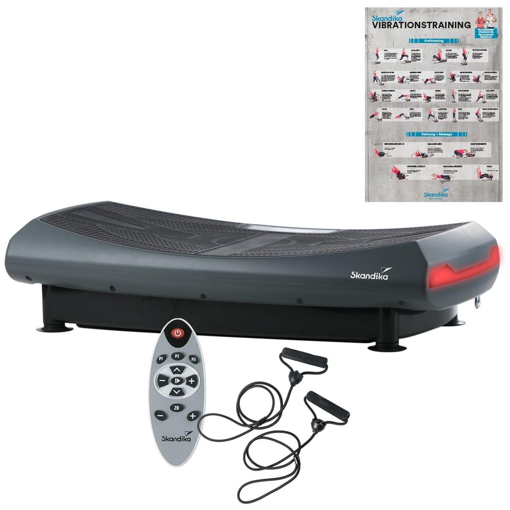 Skandika V2000 4D Vibrationsplatte Grau | 4D Vibration bis Produktbild 