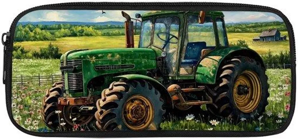Trousse à crayons Tracteur Rigide Grande Contenance pour Étudiants DIY