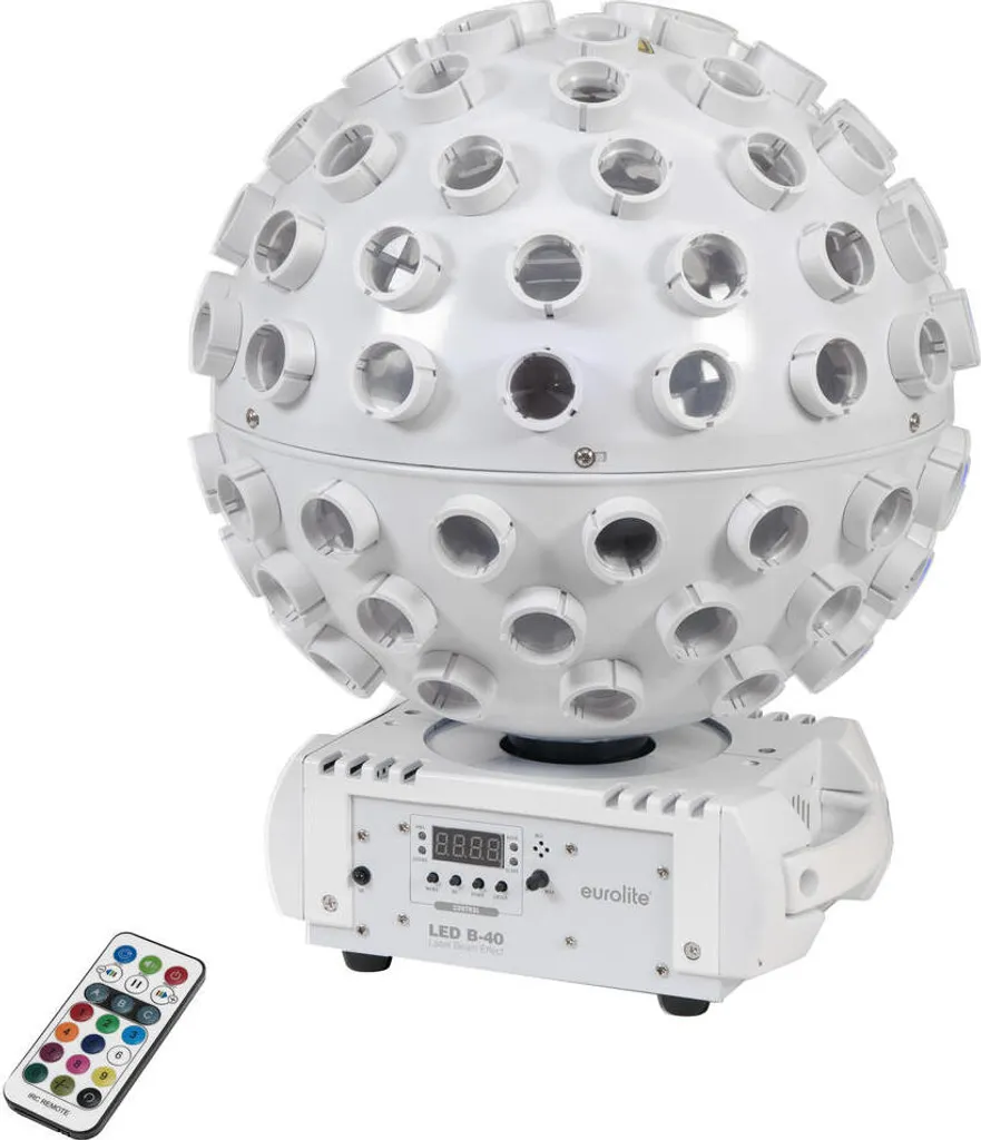 Eurolite LED B-40 Laser Effet de Rayons Blancs Haute Luminosité ws - 2