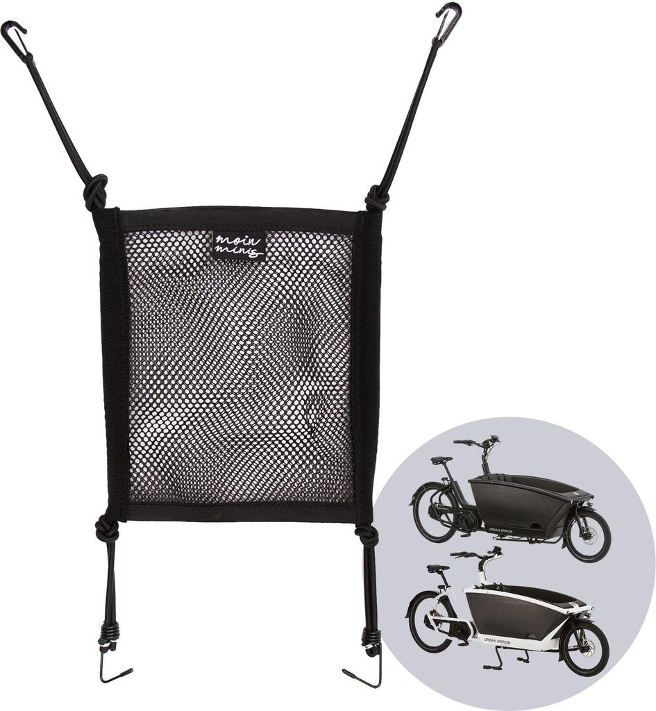 moin minis Gepäcknetz für Urban Arrow Family Lastenrad Produktbild 