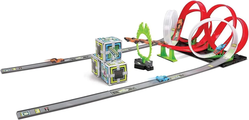 Circuit Bburago GoGears Extreme Double Vortex à propulsion friction