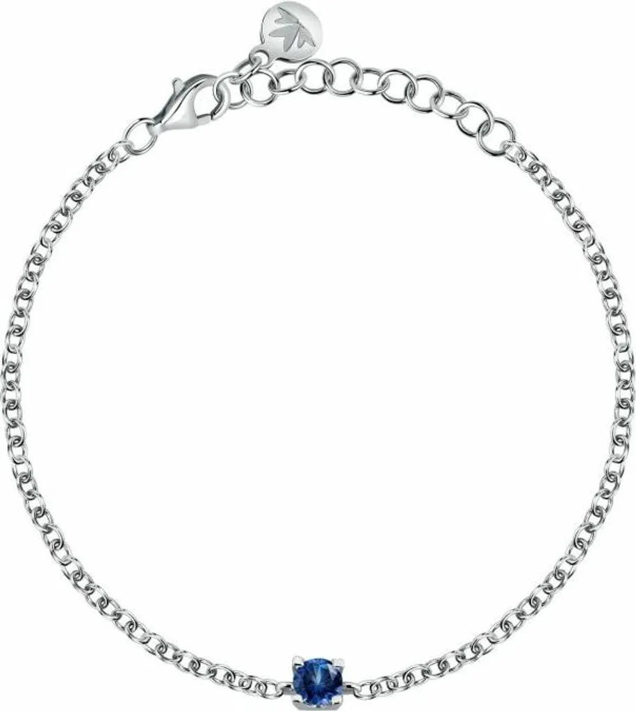 Cadeau idéal : Bracelet argent et zircon bleu Tesori SAIW238 chic