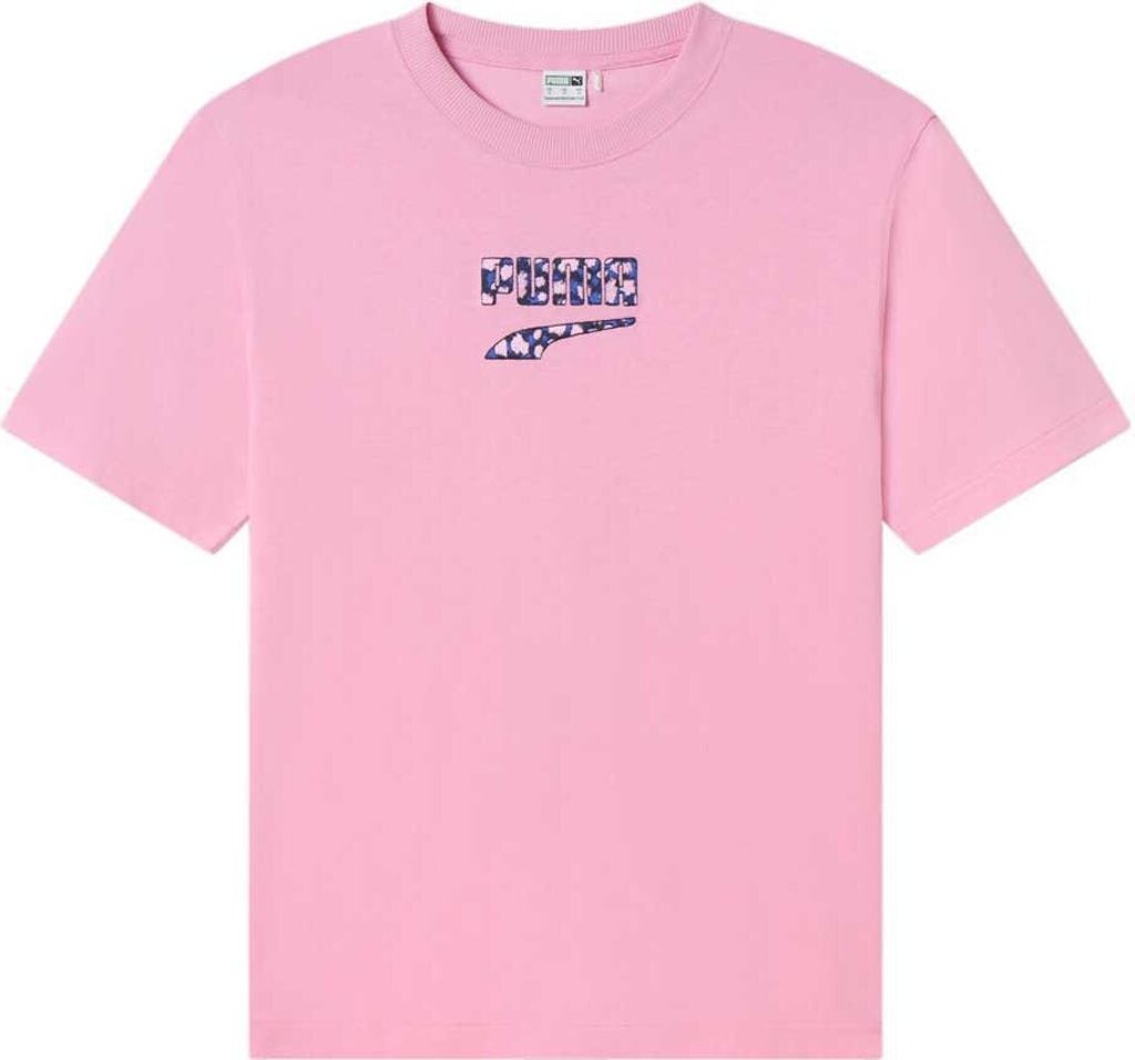Puma Downtown Kurzarm-t-shirt Rosa XS Frau Rosa XS