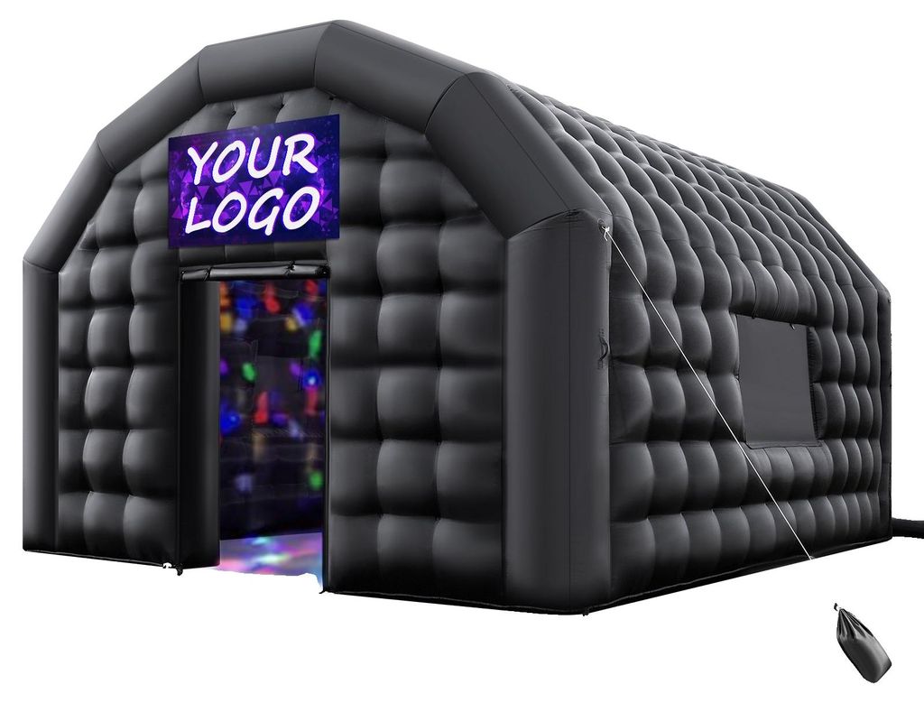 VEVOR Nafukovací párty stan 5x4x3,8 m, kostkový stan pro Obrázek produktu 