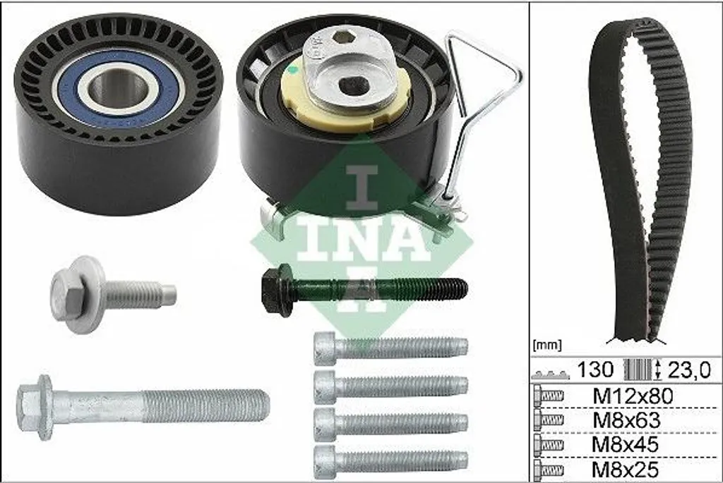 Kit de distribution INA 530 0746 10 pour entretien moteur et révision
