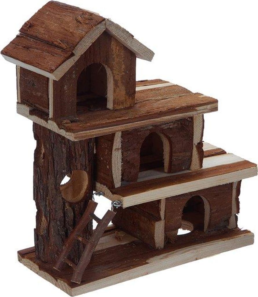 Haus für kleine Nagetiere - 25 x 30 x 12 cm